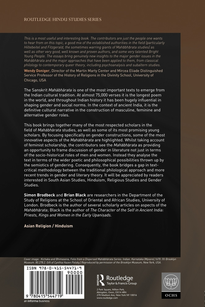 Gender and Narrative in the Mahabharata