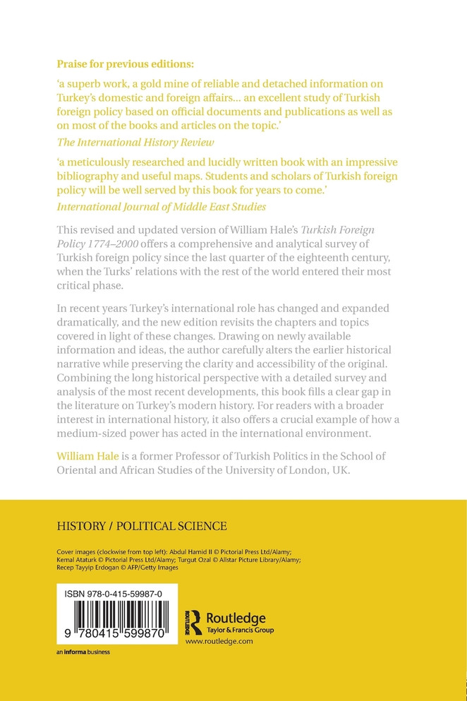 Turkish Foreign Policy since 1774
