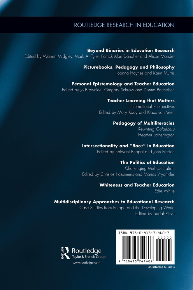 Multidisciplinary Approaches to Educational Research