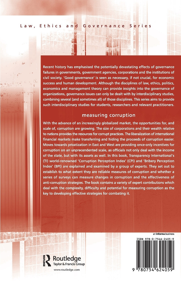 Measuring Corruption