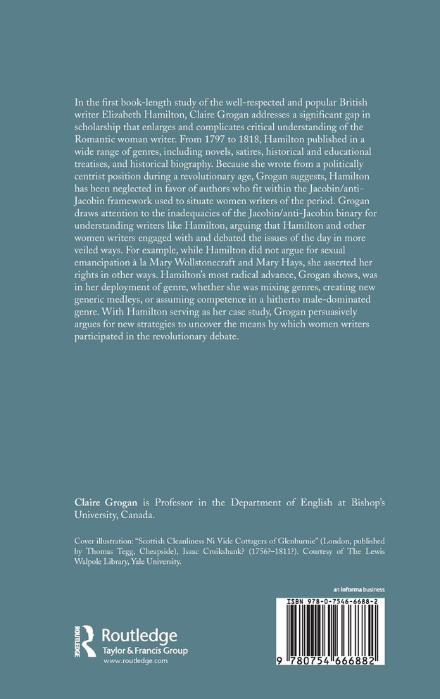 Politics and Genre in the Works of Elizabeth Hamilton, 1756-1816