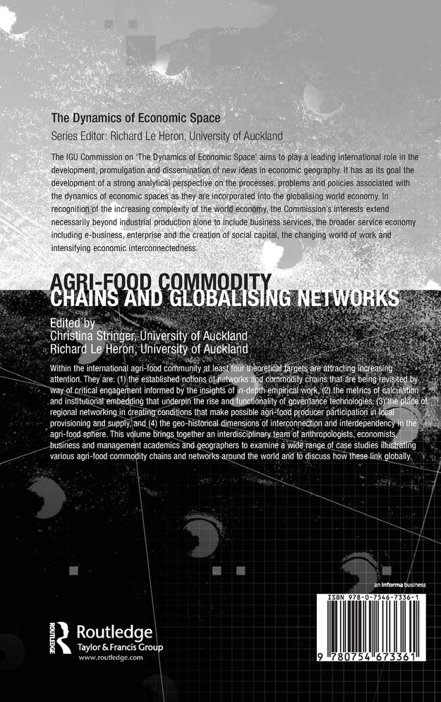 Agri-Food Commodity Chains and Globalising Networks