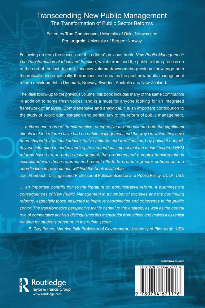 Transcending New Public Management