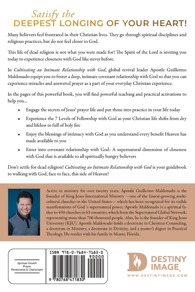 Cultivating an Intimate Relationship with God