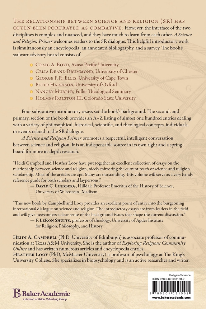 A Science and Religion Primer