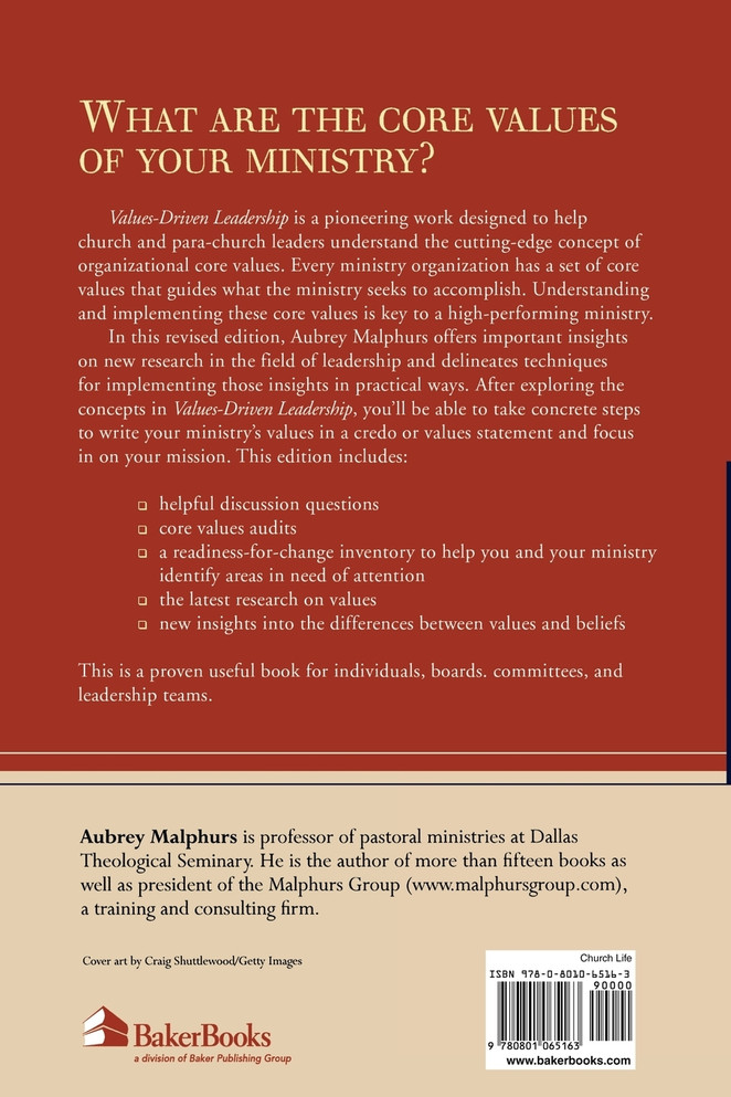 Values-Driven Leadership