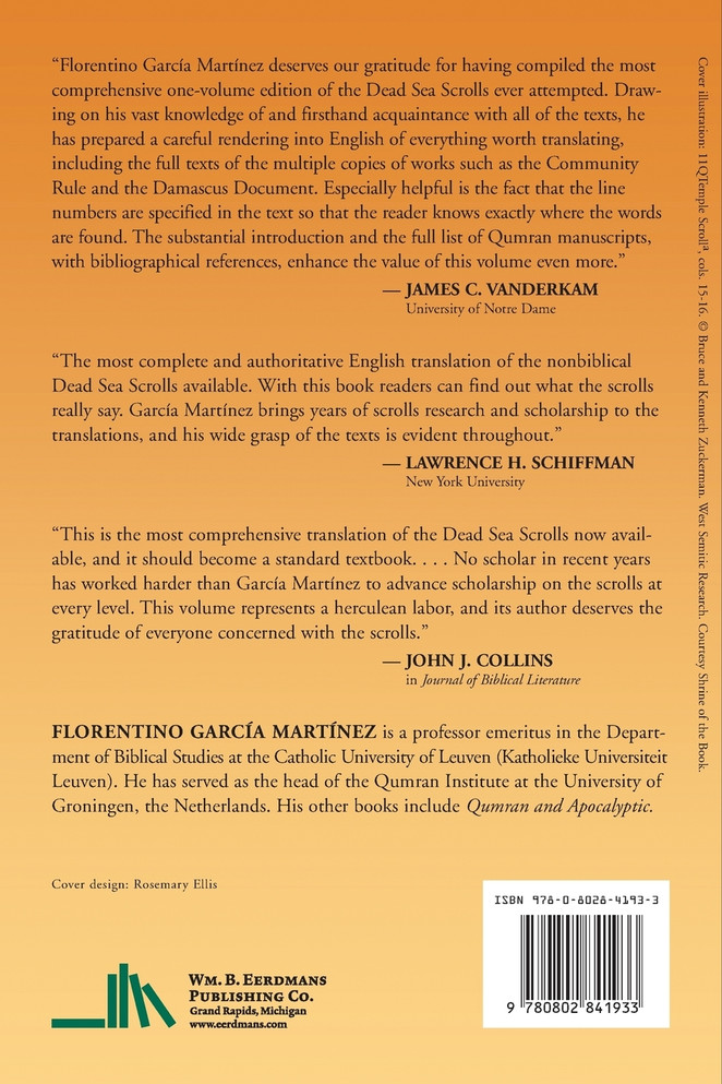 The Dead Sea Scrolls Translated