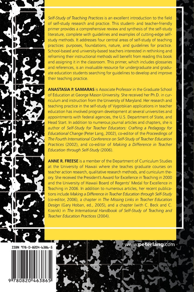 Self-Study of Teaching Practices Primer