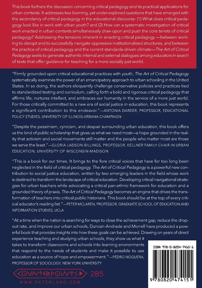 The Art of Critical Pedagogy