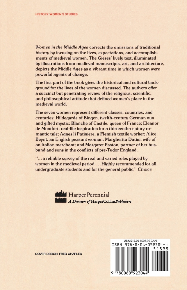 Women in the Middle Ages