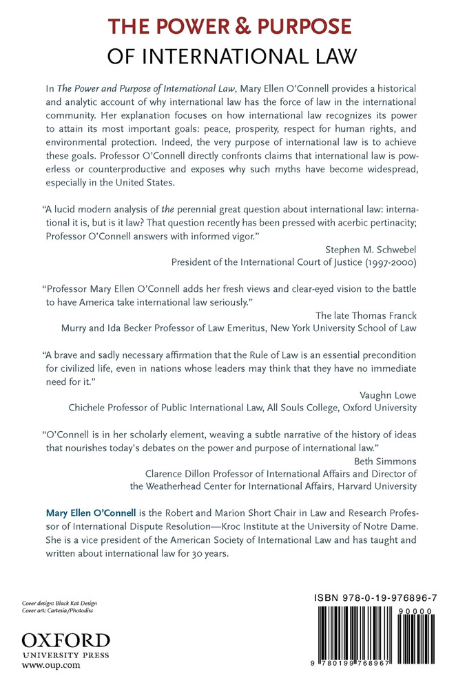 The Power and Purpose of International Law