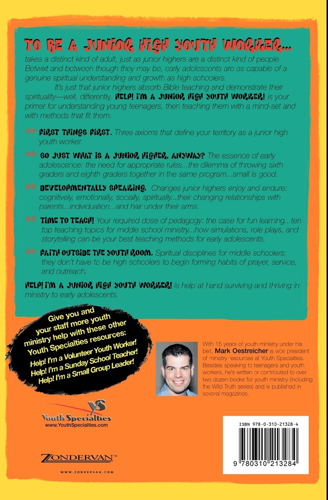 Help! I'm a Junior High Youth Worker!