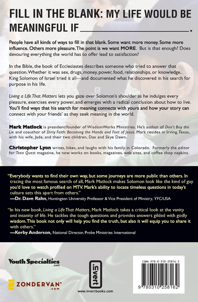 Living a Life That Matters