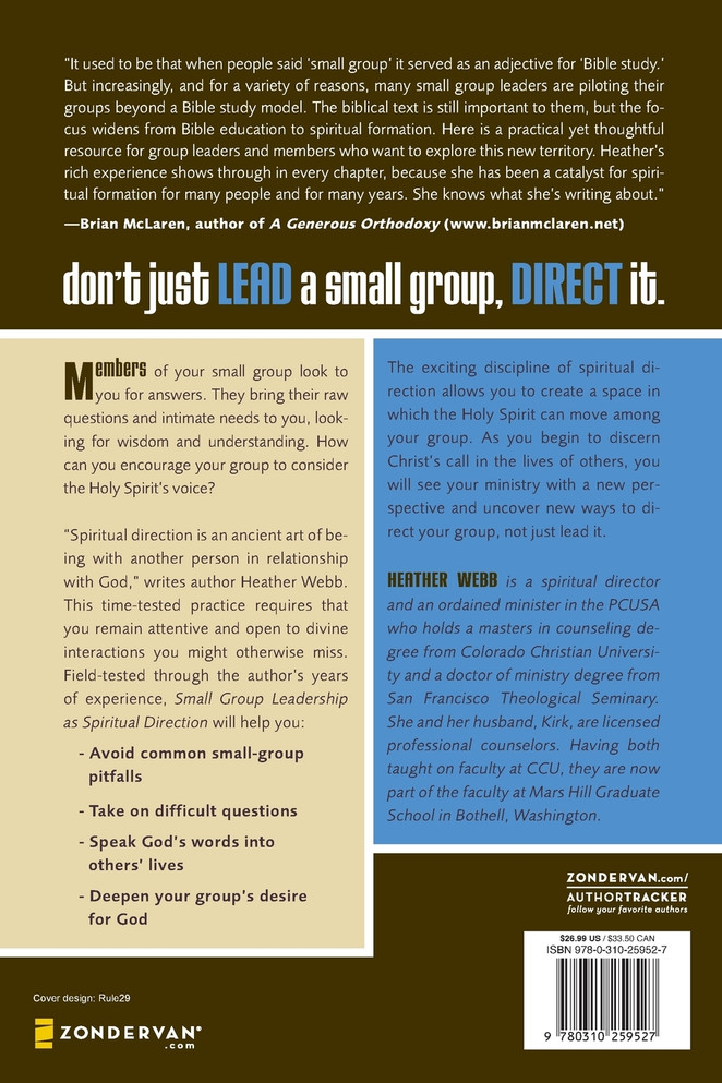 Small Group Leadership as Spiritual Direction