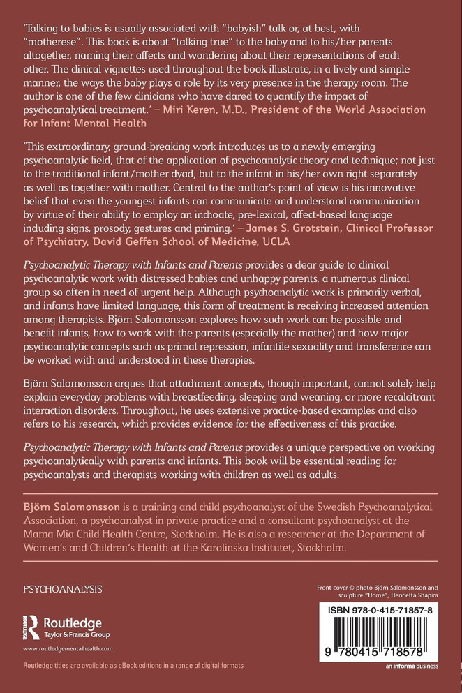 Psychoanalytic Therapy with Infants and their Parents