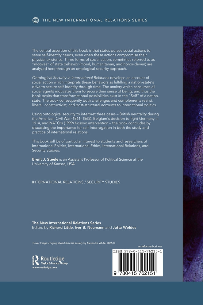Ontological Security in International Relations