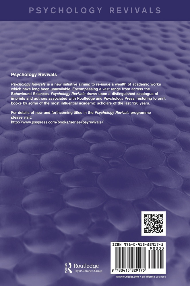 Social Psychology at Work (Psychology Revivals)