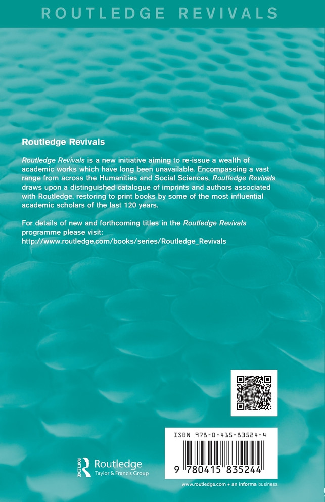 The Theory of Futures Trading (Routledge Revivals)