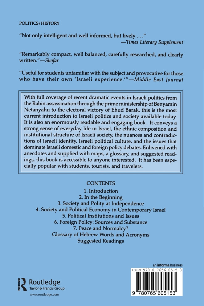 Politics and Society in Modern Israel
