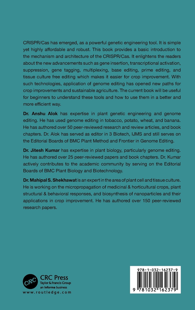 Basics of CRISPR/Cas Mediated Plant Genome Editing