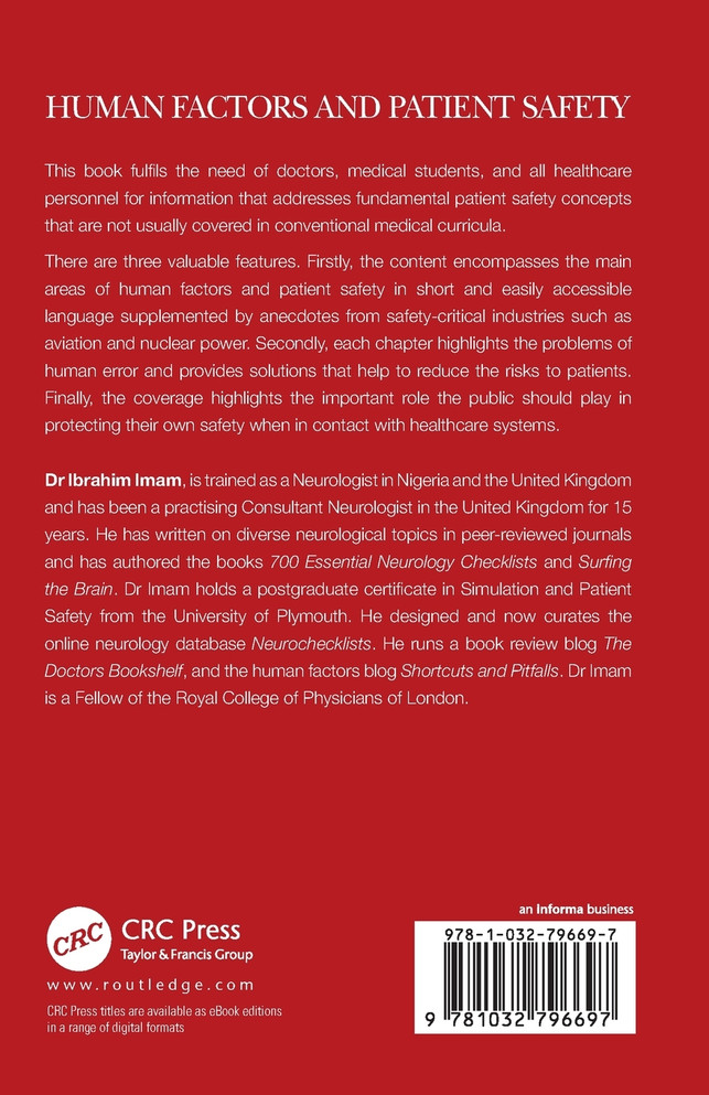 Human Factors and Patient Safety