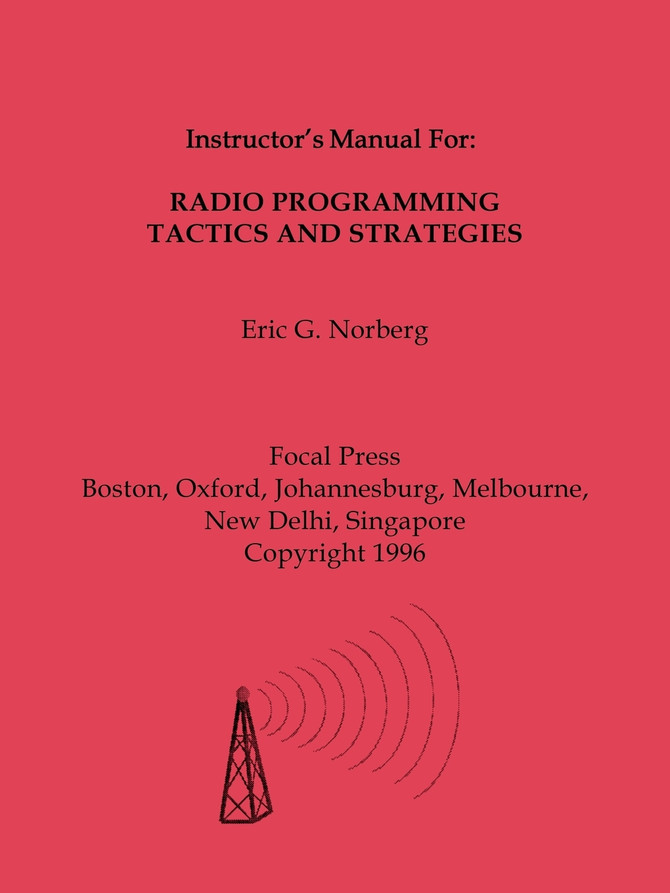 Radio Programming Tactics and Strategies