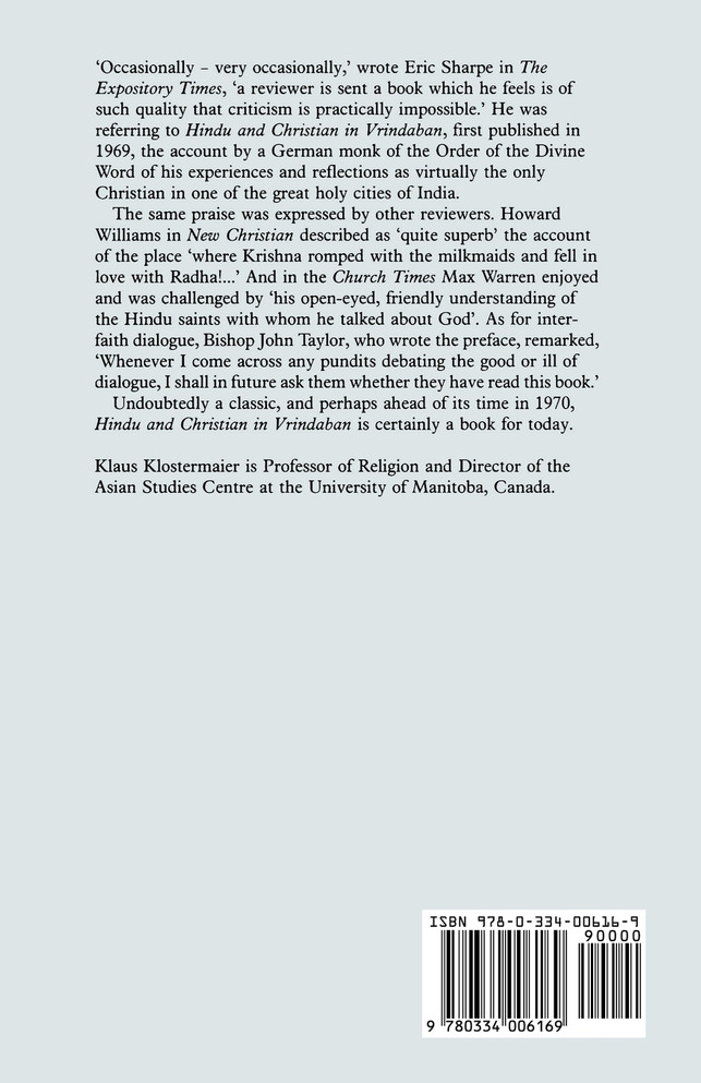 Hindu and Christian in Vrindaban