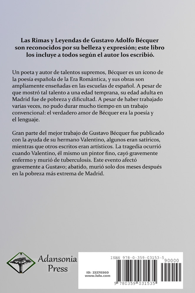 Rimas y Leyendas (Spanish Edition - Edición Española)