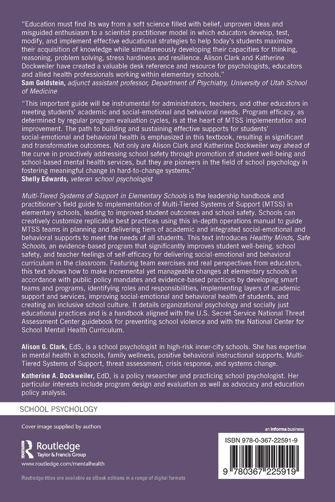 Multi-Tiered Systems of Support in Elementary Schools