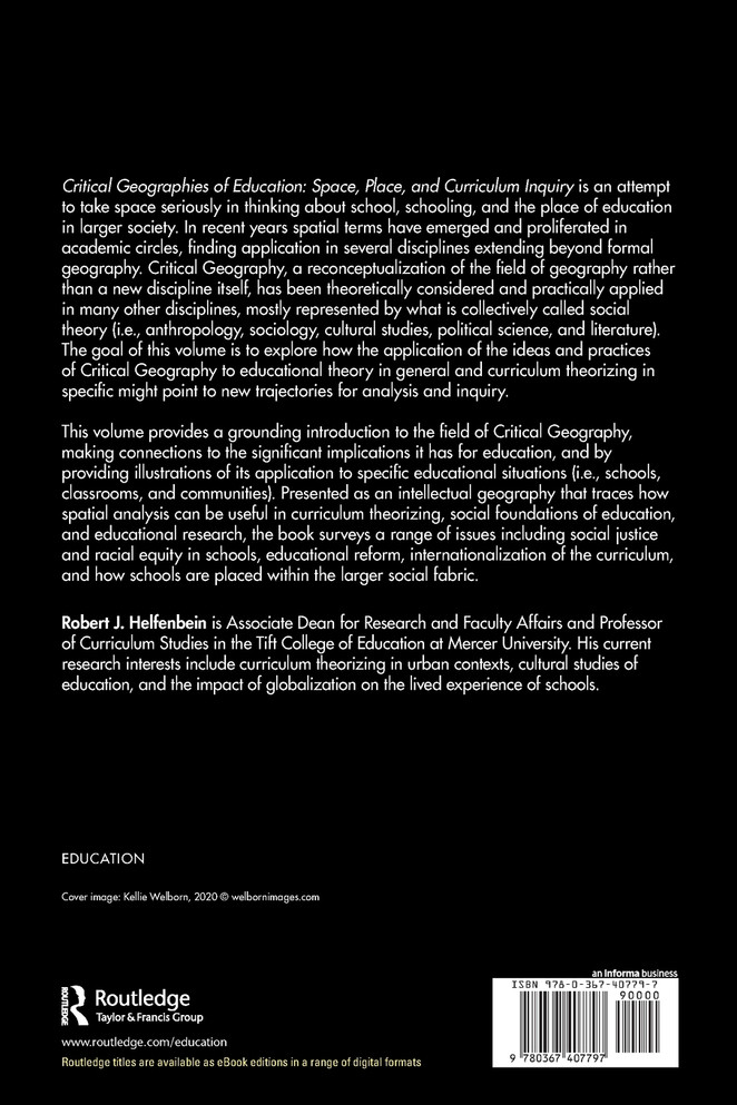 Critical Geographies of Education