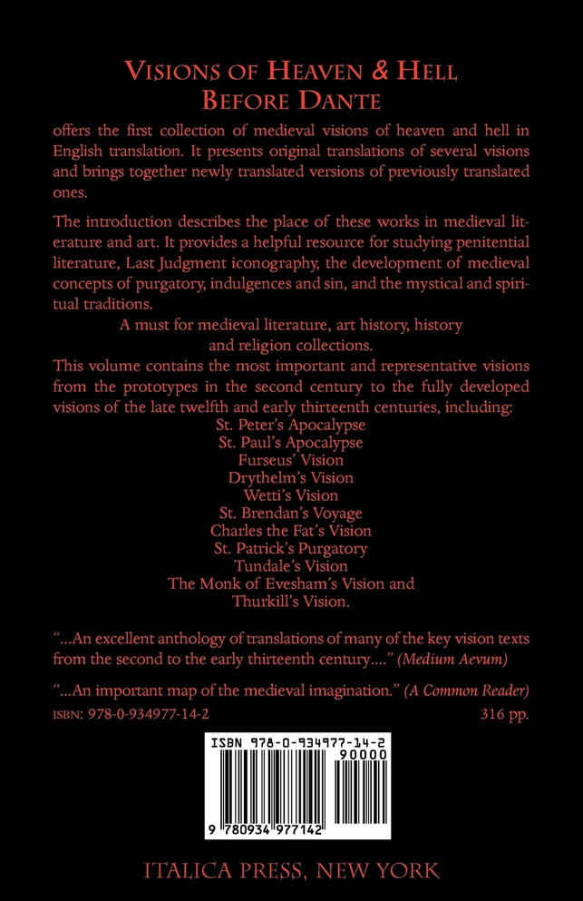 Visions of Heaven & Hell before Dante