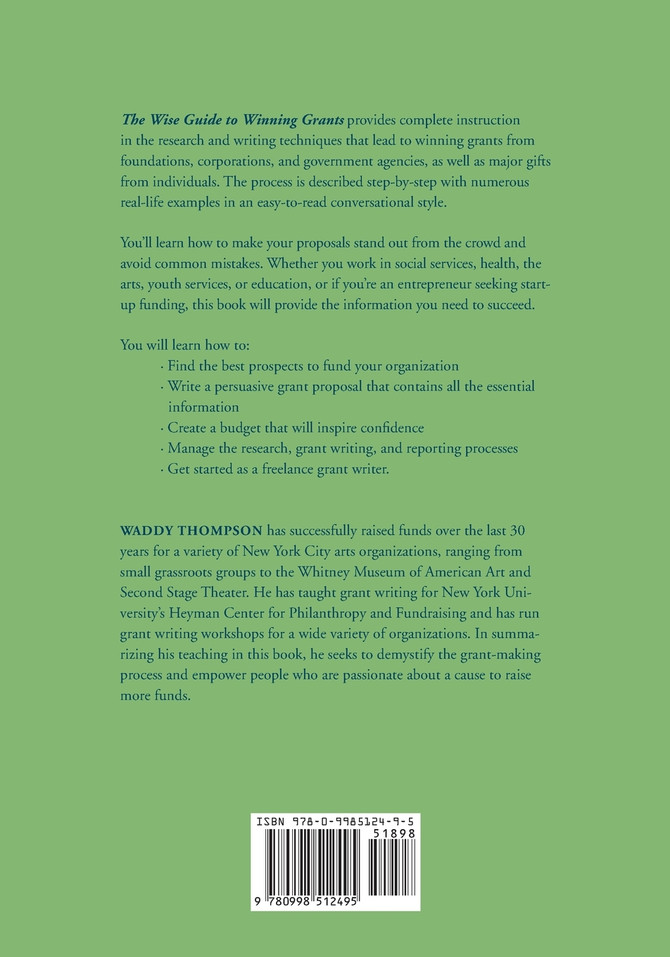 The Wise Guide to Winning Grants
