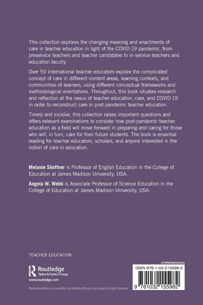 Reconstructing Care in Teacher Education after COVID-19