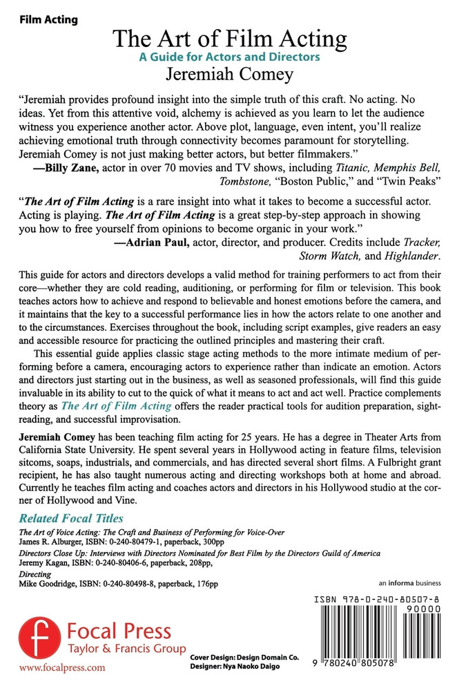 The Art of Film Acting