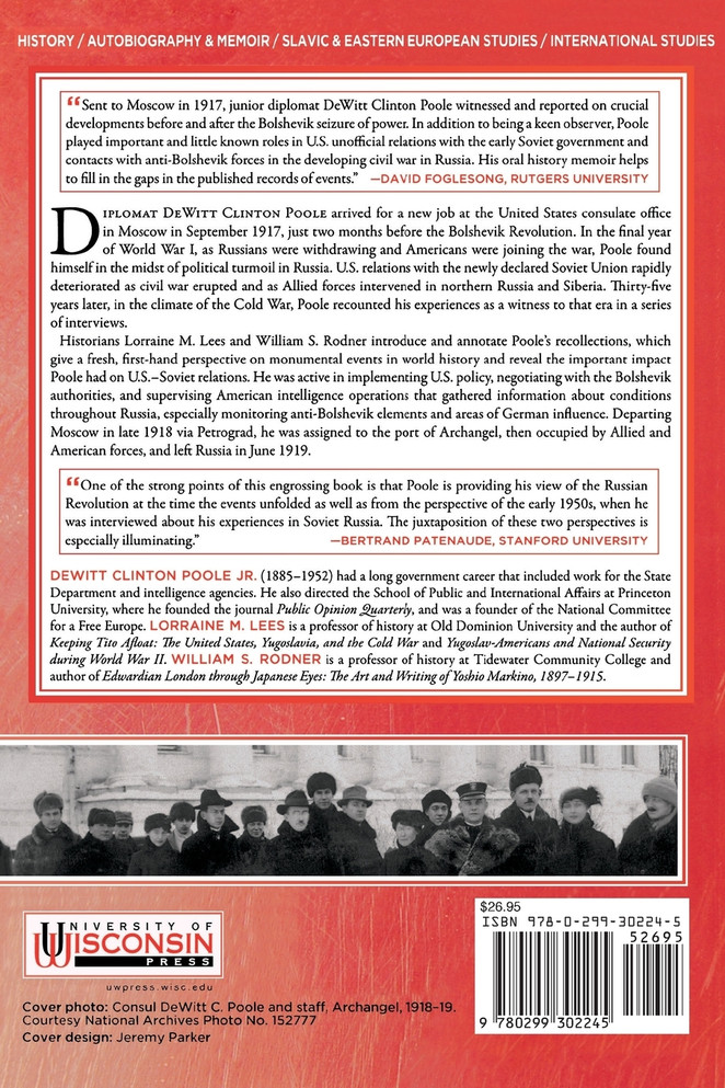 American Diplomat in Bolshevik Russia