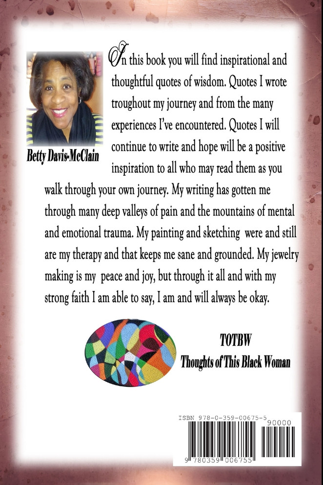 Thoughts of This Black Woman