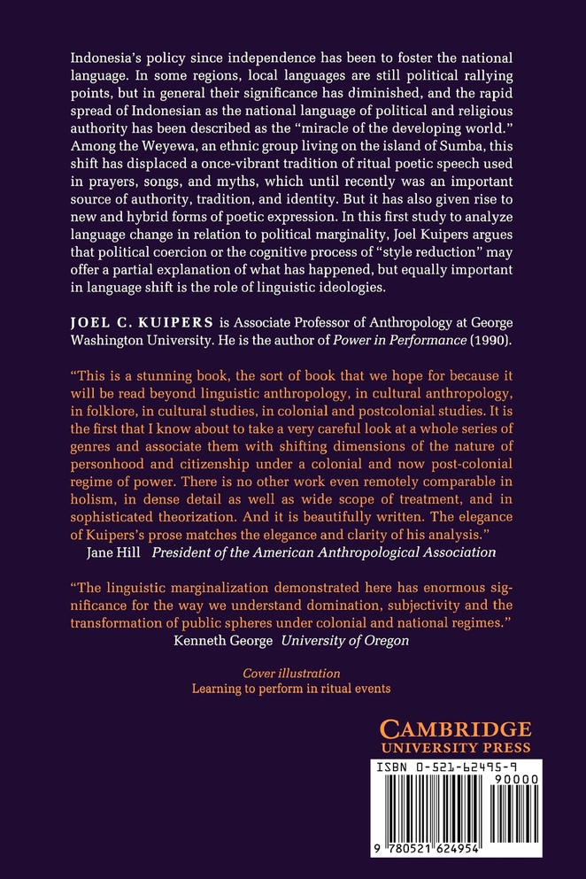 Language, Identity and Marginality in Indonesia