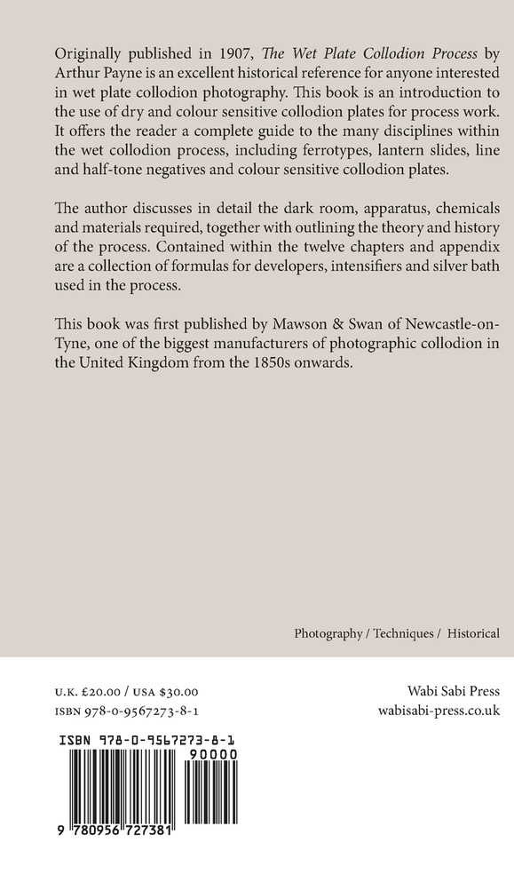 The Wet Collodion Process