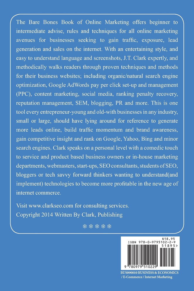 The Bare Bones Book of Online Marketing