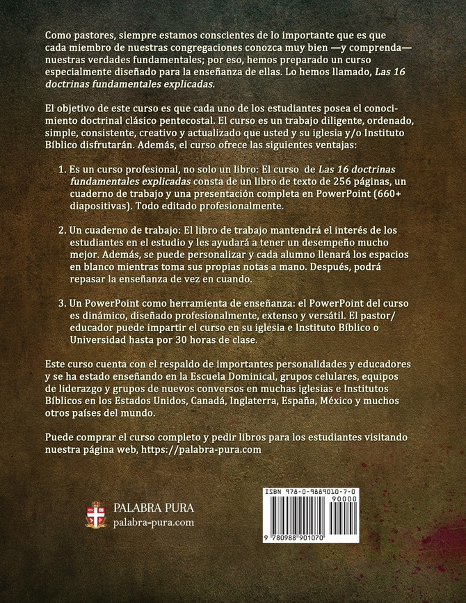 Las 16 doctrinas fundamentales explicadas