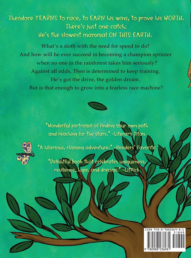 Theodore, The Sloth Who Wants To Race