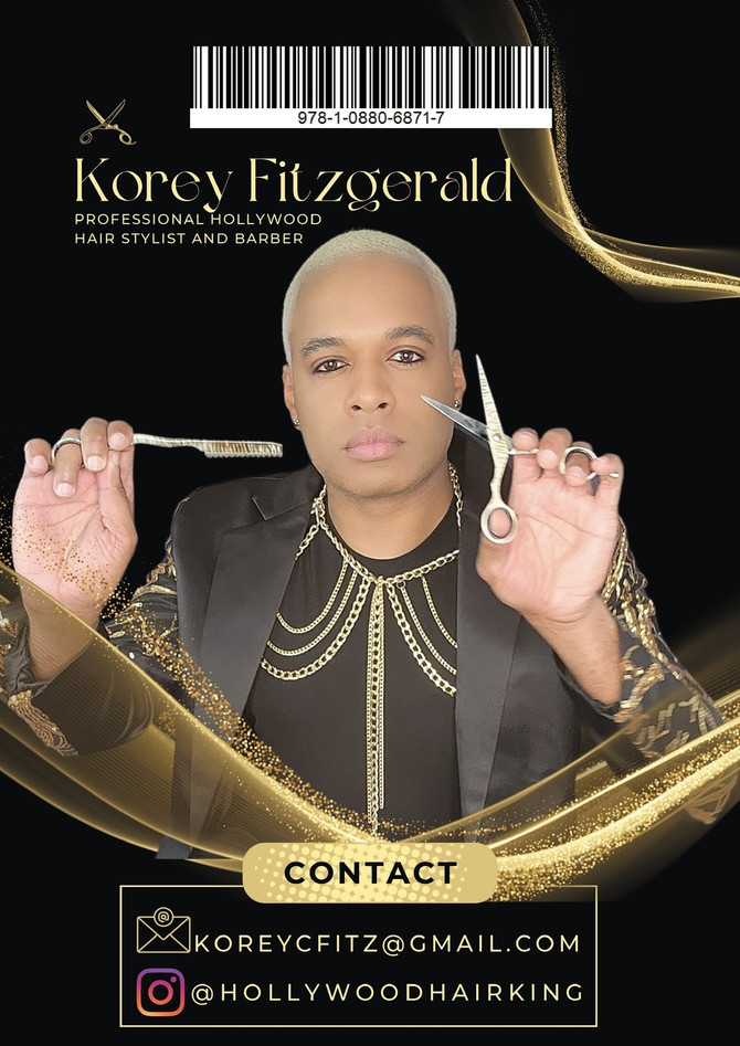 Hollywood Hair King Korey Fitzgerald - Pump it up Magazine - Vol.7 - Issue #9 -