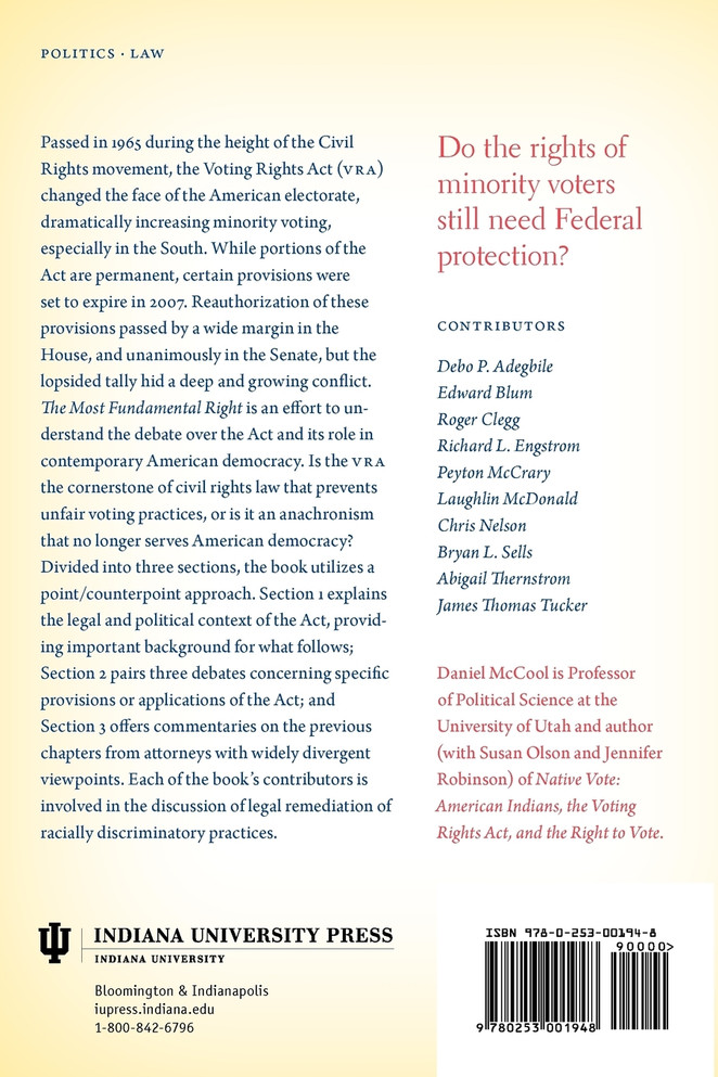 The Most Fundamental Right