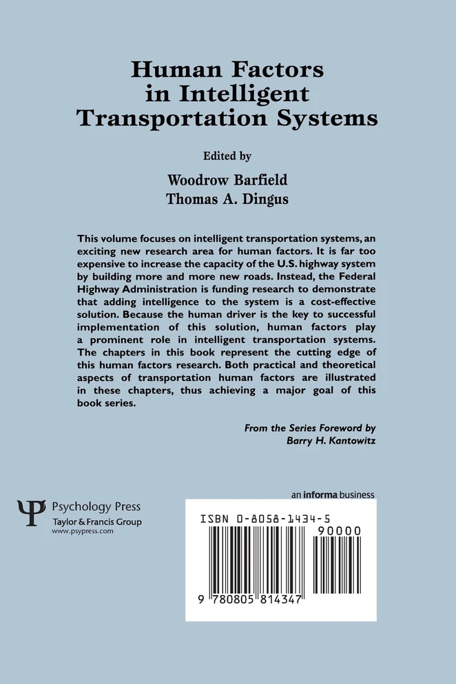 Human Factors in Intelligent Transportation Systems