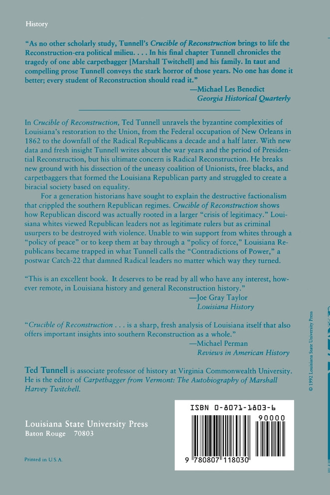 Crucible of Reconstruction