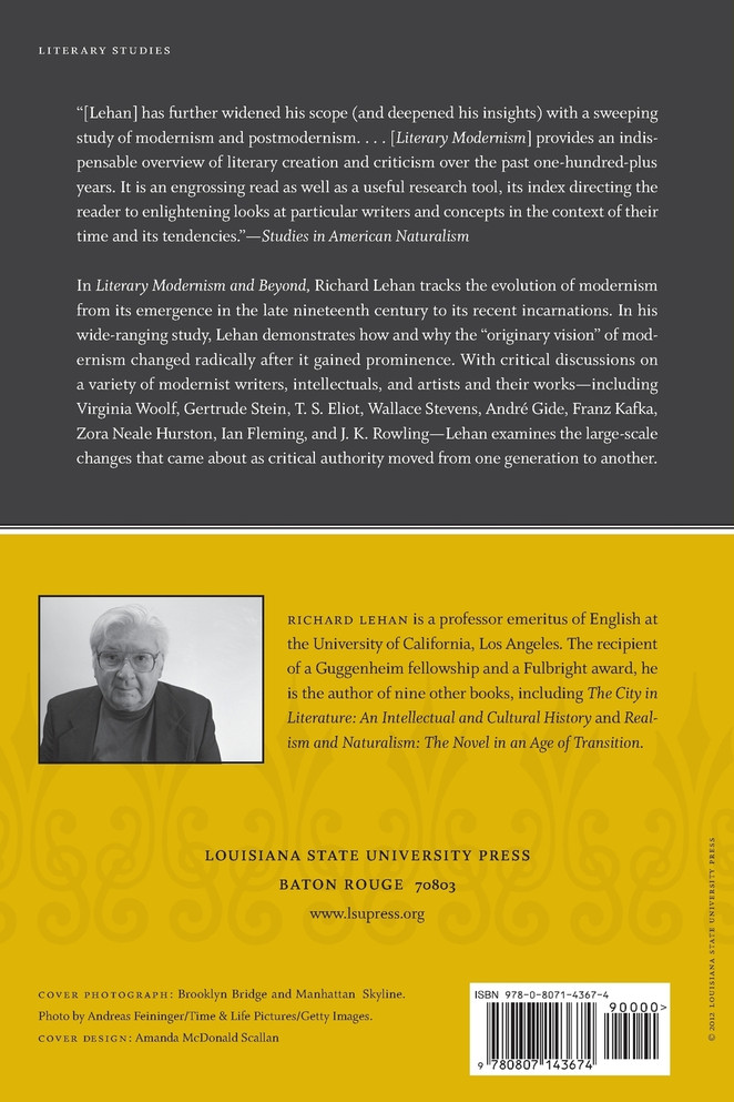 Literary Modernism and Beyond