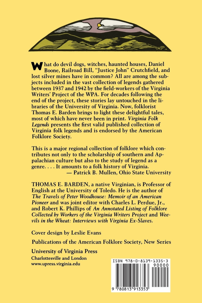 Virginia Folk Legends