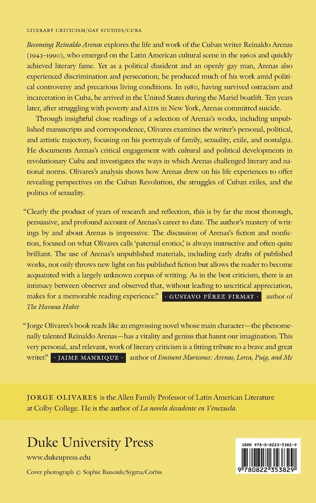 Becoming Reinaldo Arenas