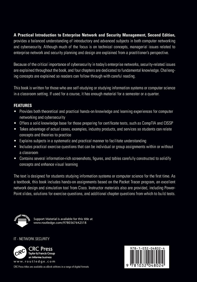 A Practical Introduction to Enterprise Network and Security Management