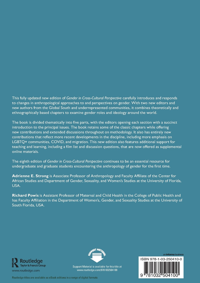 Gender in Cross-Cultural Perspective